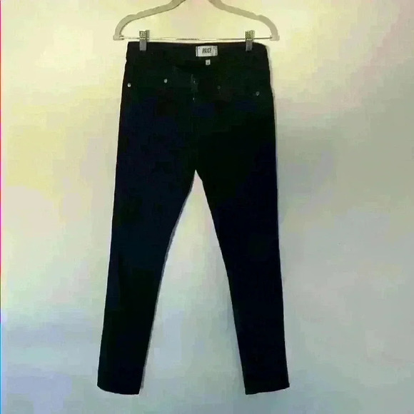 Paige Women's Black Jeans - Picture 1 of 7